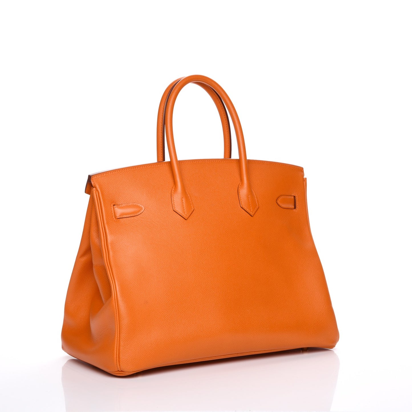 Epsom Birkin 35 Orange