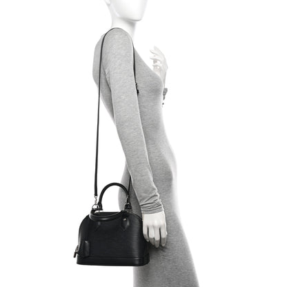 Louis Vuitton Epi Alma BB Black 2 of 10