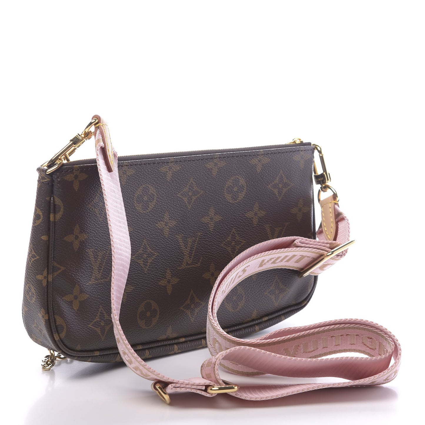 Monogram Multi Pochette Accessories Rose Clair
