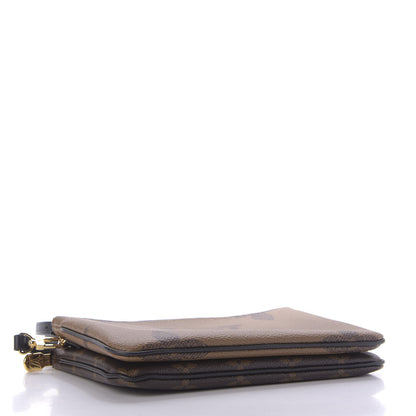 Louis Vuitton Reverse Monogram Giant Double Zip Pochette 4 of 11