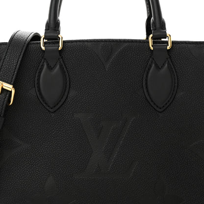 Louis Vuitton Empreinte Monogram Giant Onthego PM Black 7 of 11