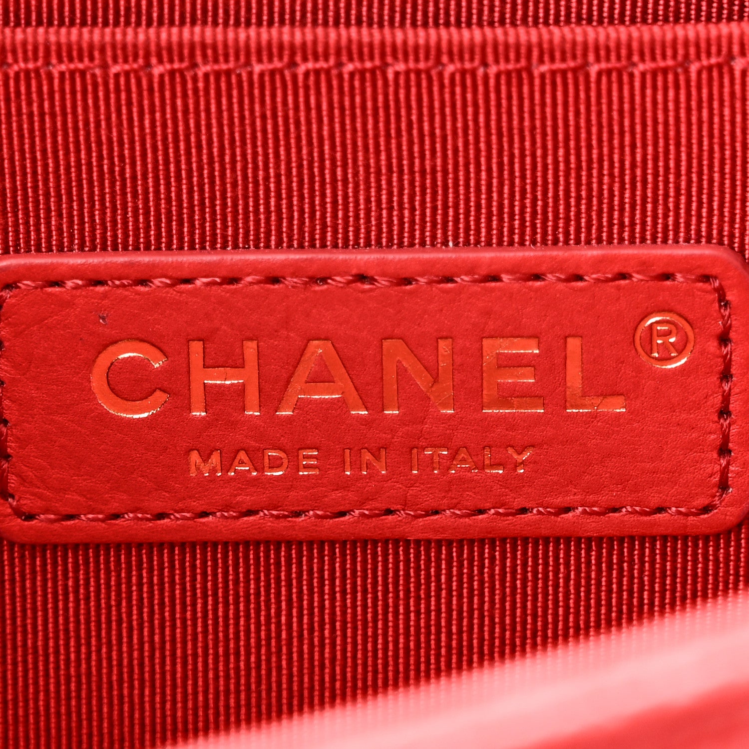 Chanel Caviar Quilted Small Boy Flap Red 6 of 10