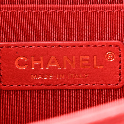 Chanel Caviar Quilted Small Boy Flap Red 6 of 10