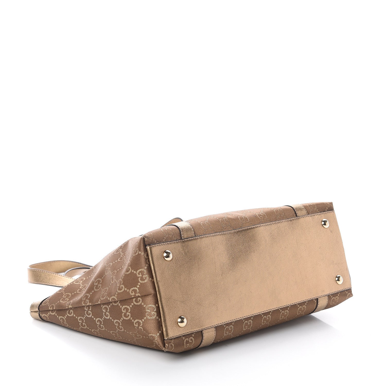 Gucci Monogram Medium Abbey Tote Metallic 3 of 8