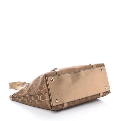 Gucci Monogram Medium Abbey Tote Metallic 3 of 8