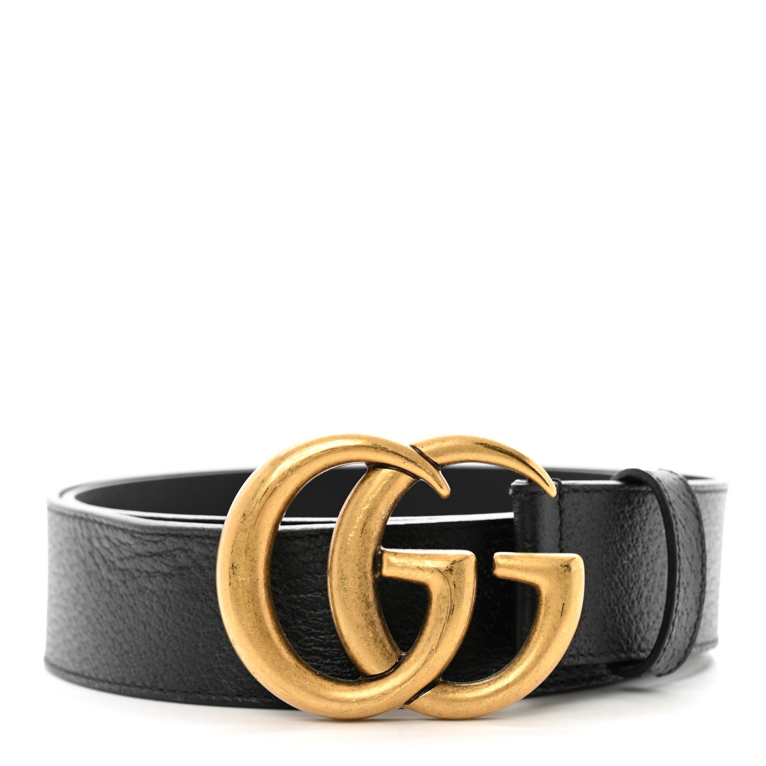 Gucci Calfskin Double G 40mm Belt 90 36  Black 1 of 7