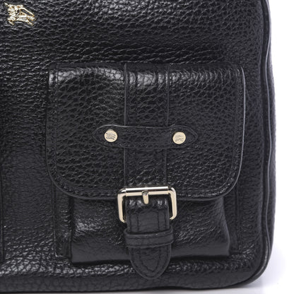 Burberry Hertiage Grain Medium Chadwich Tote Black 10 of 14