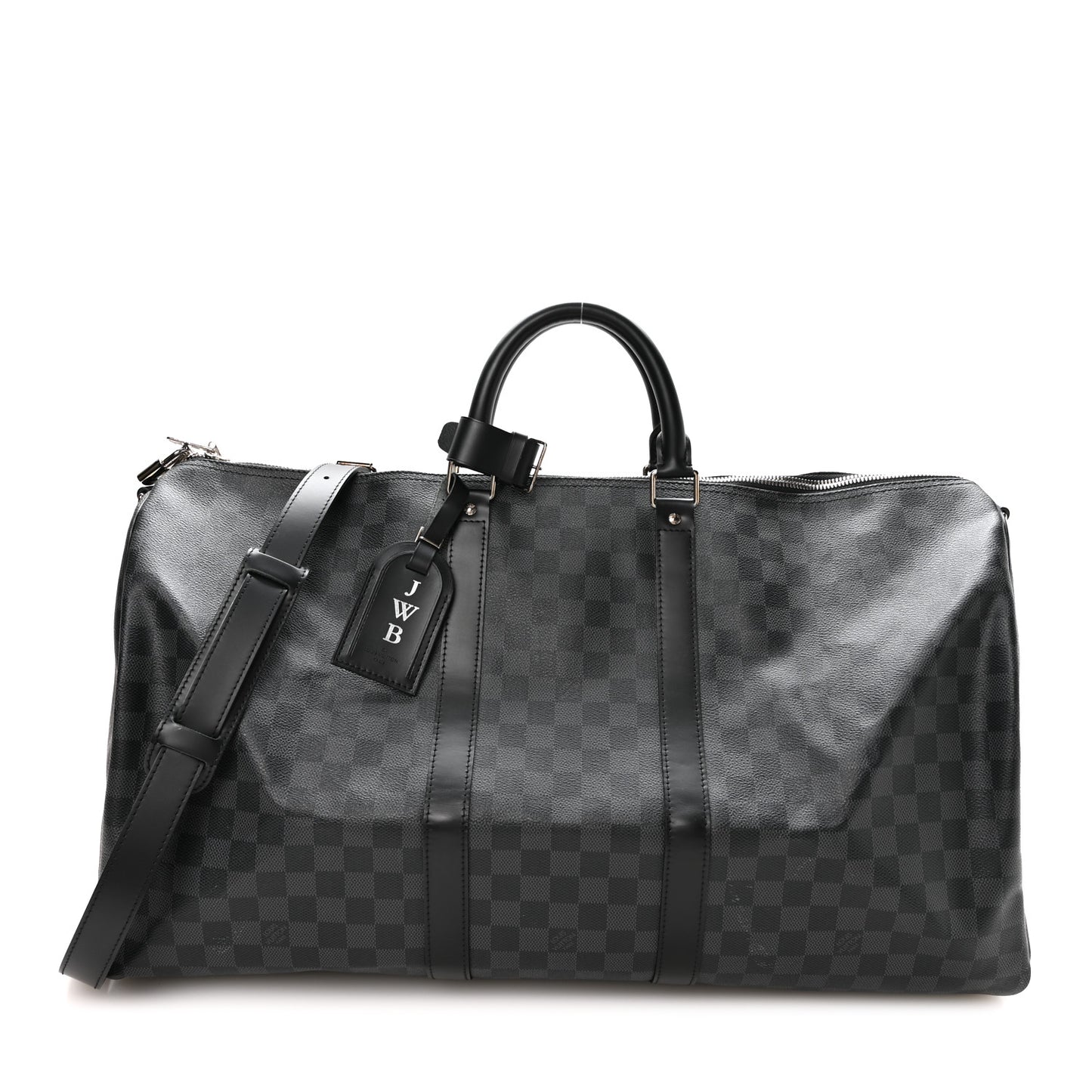 Damier Graphite Keepall Bandouliere 55