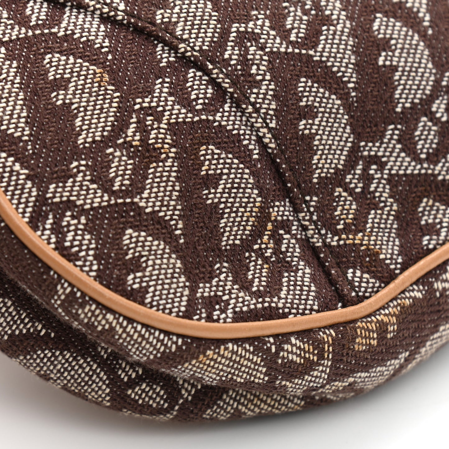Monogram Mini Saddle Pochette Beige