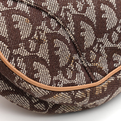 Christian Dior Monogram Mini Saddle Pochette Beige 10 of 11