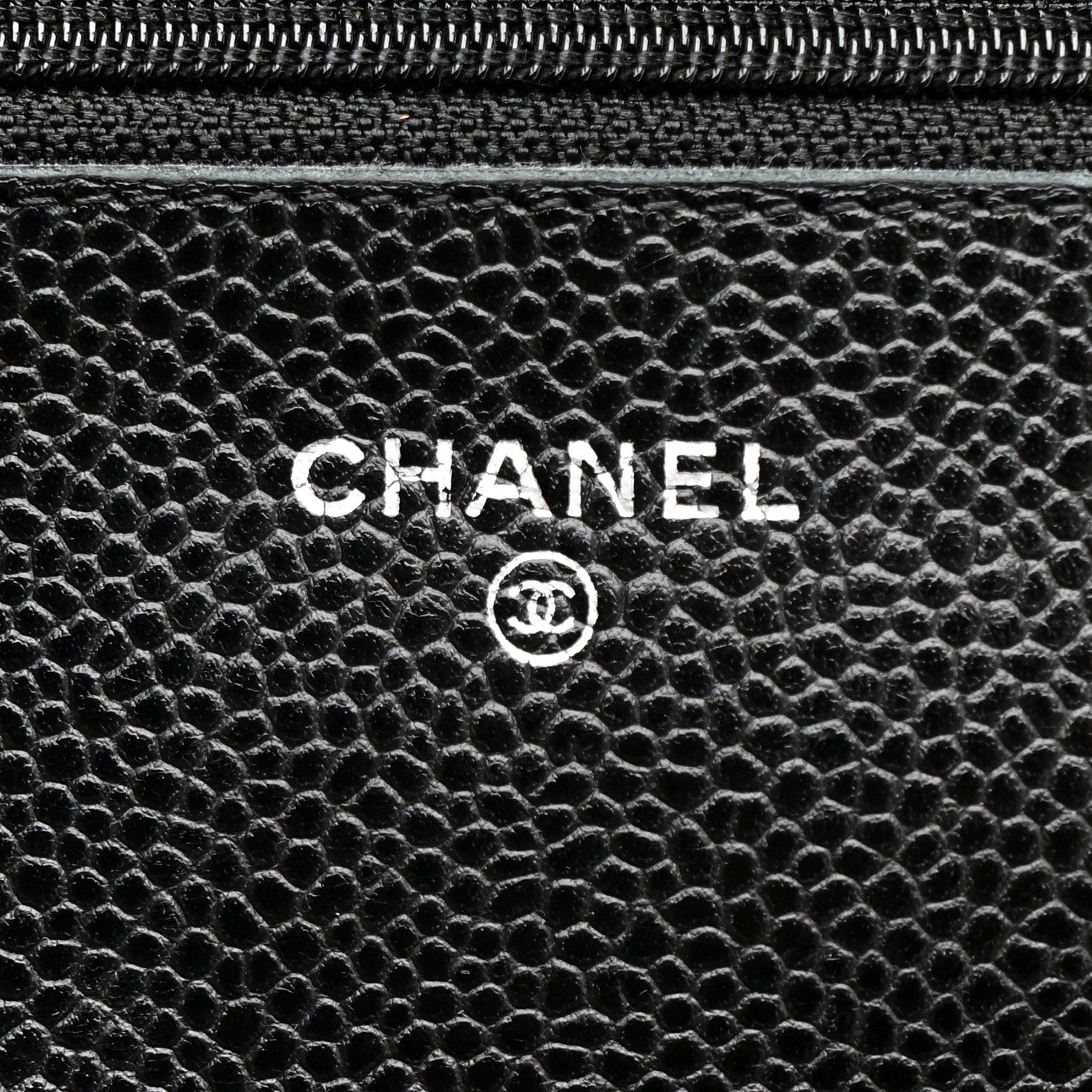 Chanel Caviar Quilted Wallet on Chain WOC Black 6 of 17