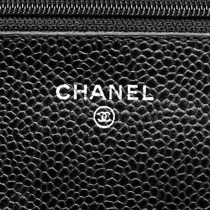 Chanel Caviar Quilted Wallet on Chain WOC Black 6 of 17