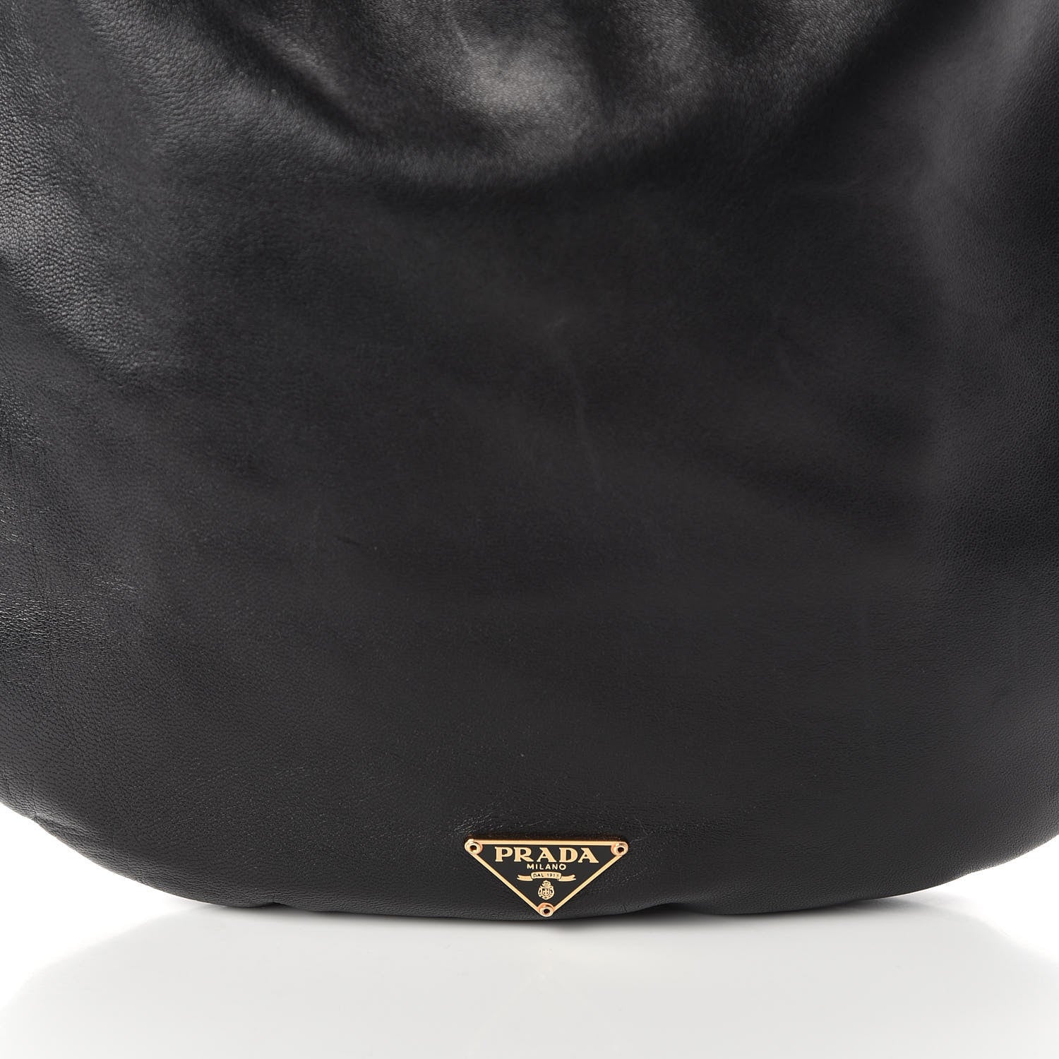 Prada Nappa Chain Hobo Black 9 of 12