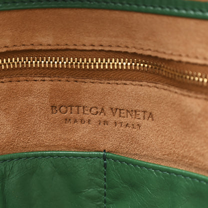 Bottega Veneta Paper Calfskin Maxi Intrecciato Medium Arco Slouch Racing Green 6 of 10