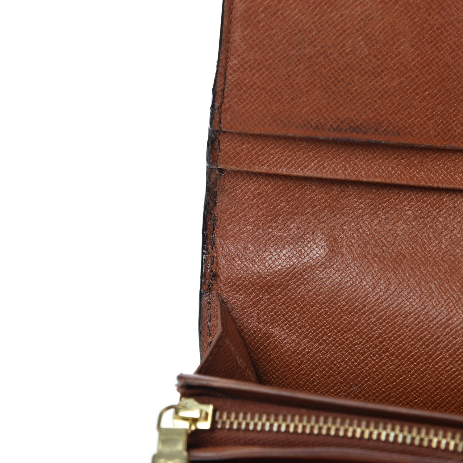 Louis Vuitton Monogram Porte-Monnaie Tresor Wallet 6 of 9