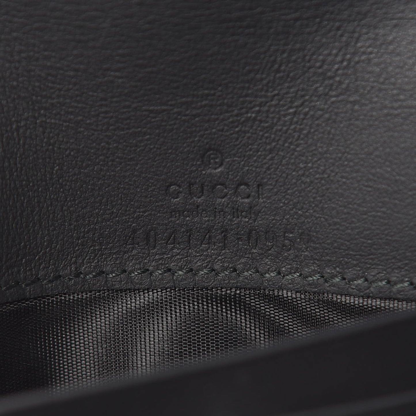 GG Supreme Monogram Dionysus Chain Clutch Wallet Beige Black