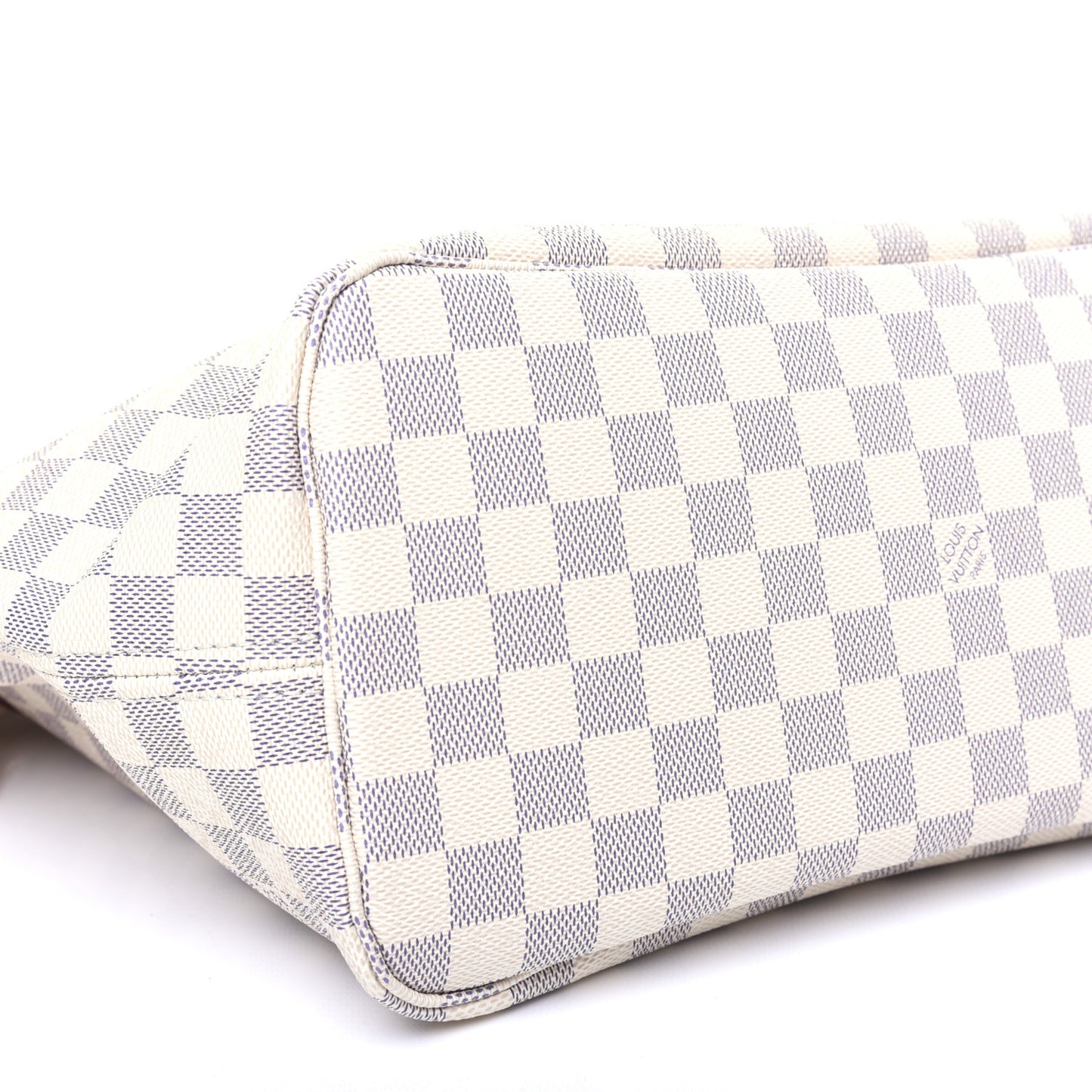 Damier Azur Neo Neverfull MM Rose Ballerine