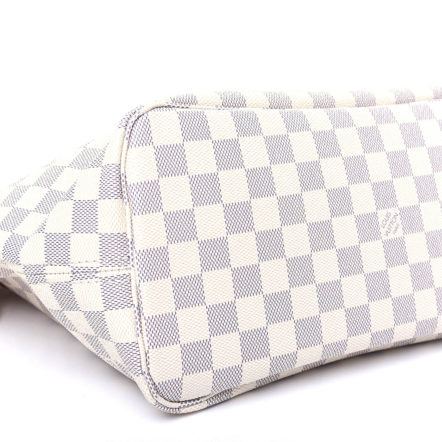 Louis Vuitton Damier Azur Neo Neverfull MM Rose Ballerine 6 of 15