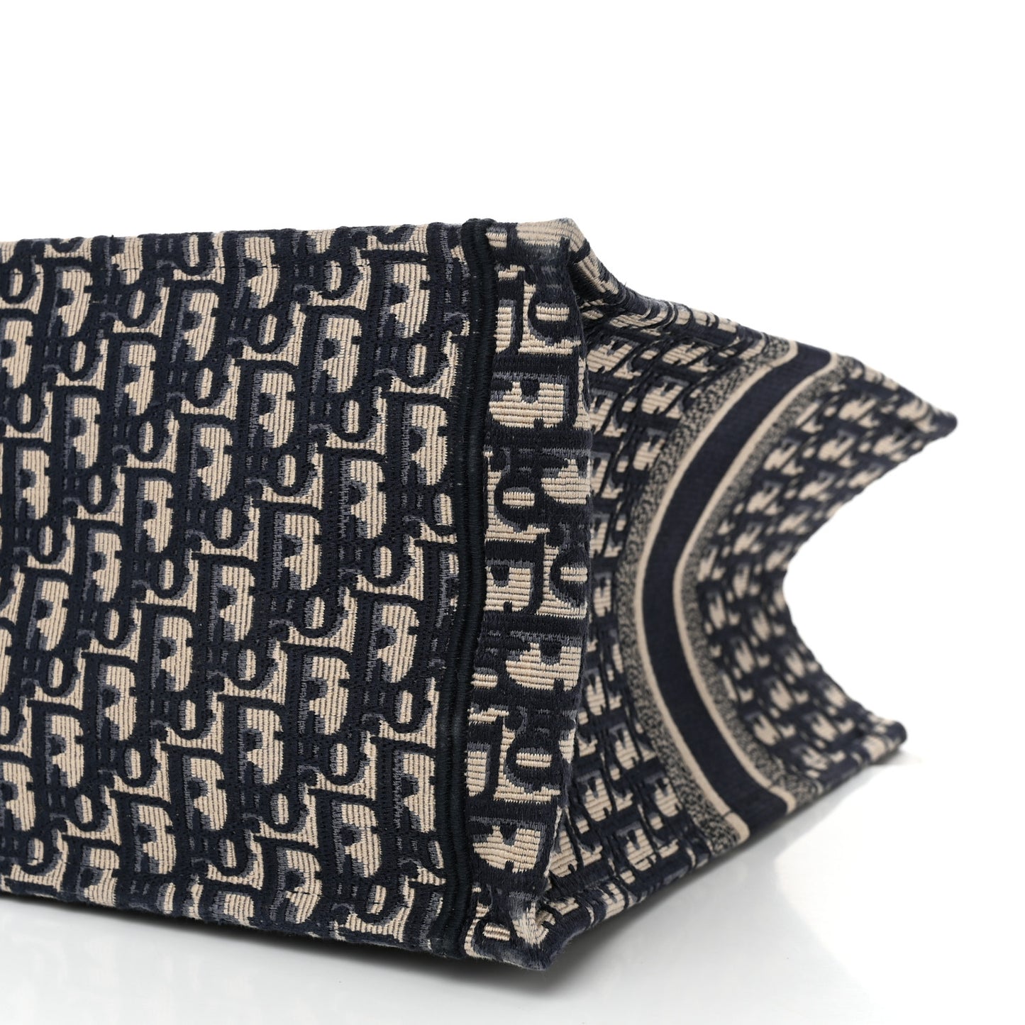 Oblique Large Book Tote Blue Multicolor