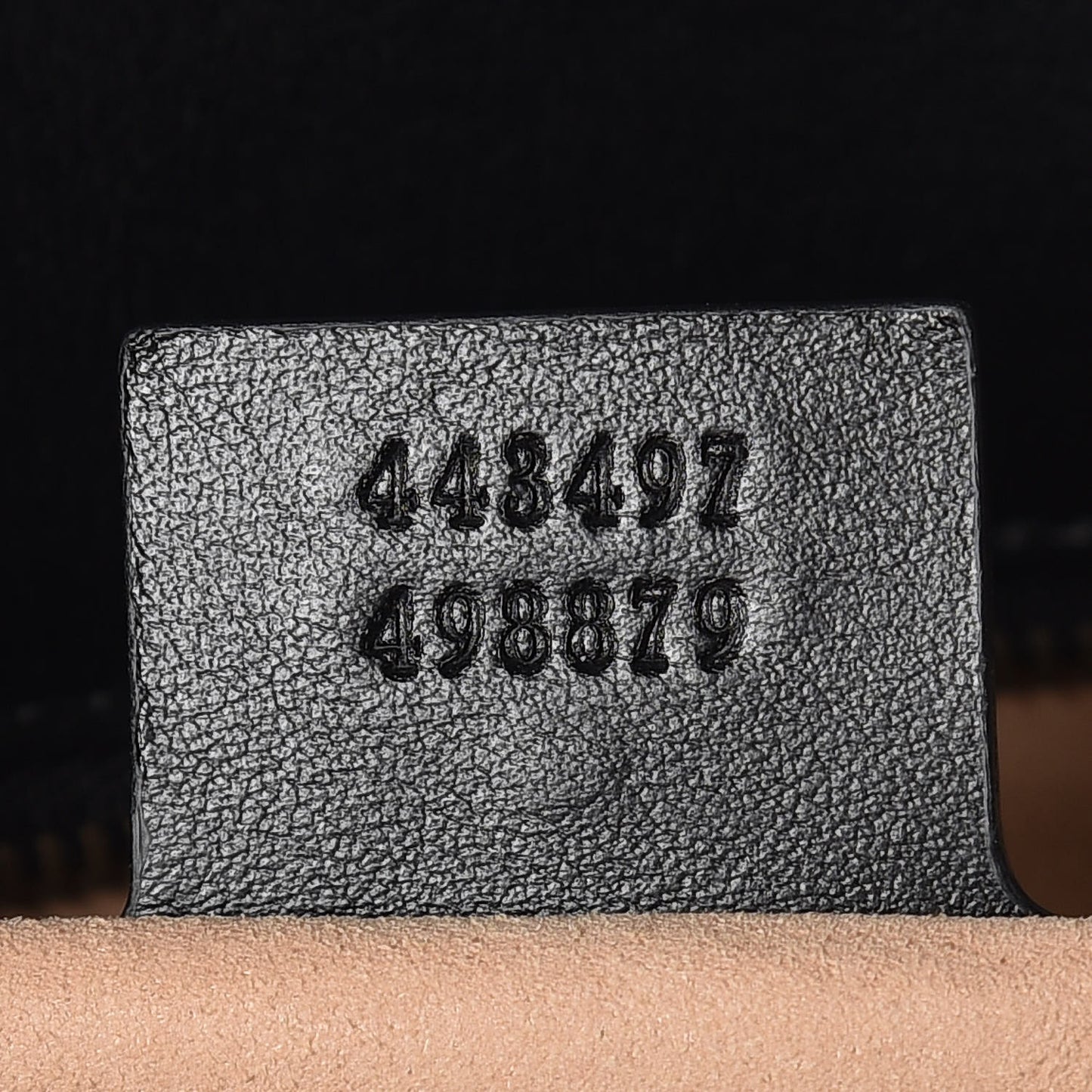 Calfskin Matelasse Small GG Marmont Shoulder Bag Black