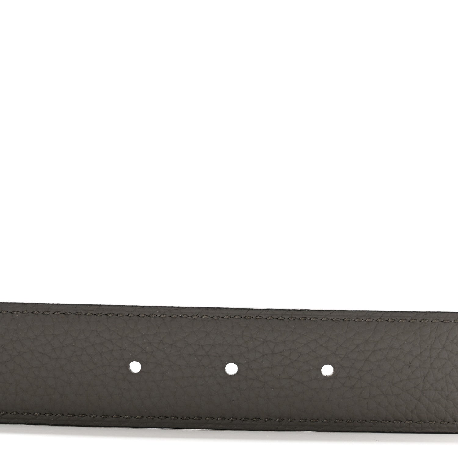 Hermes Box Togo 32mm Belt Strap 85 Black Etain 4 of 7