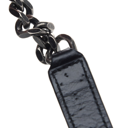 Saint Laurent Crinkled Calfskin Matelasse Monogram Medium Niki Chain Satchel Black 10 of 10