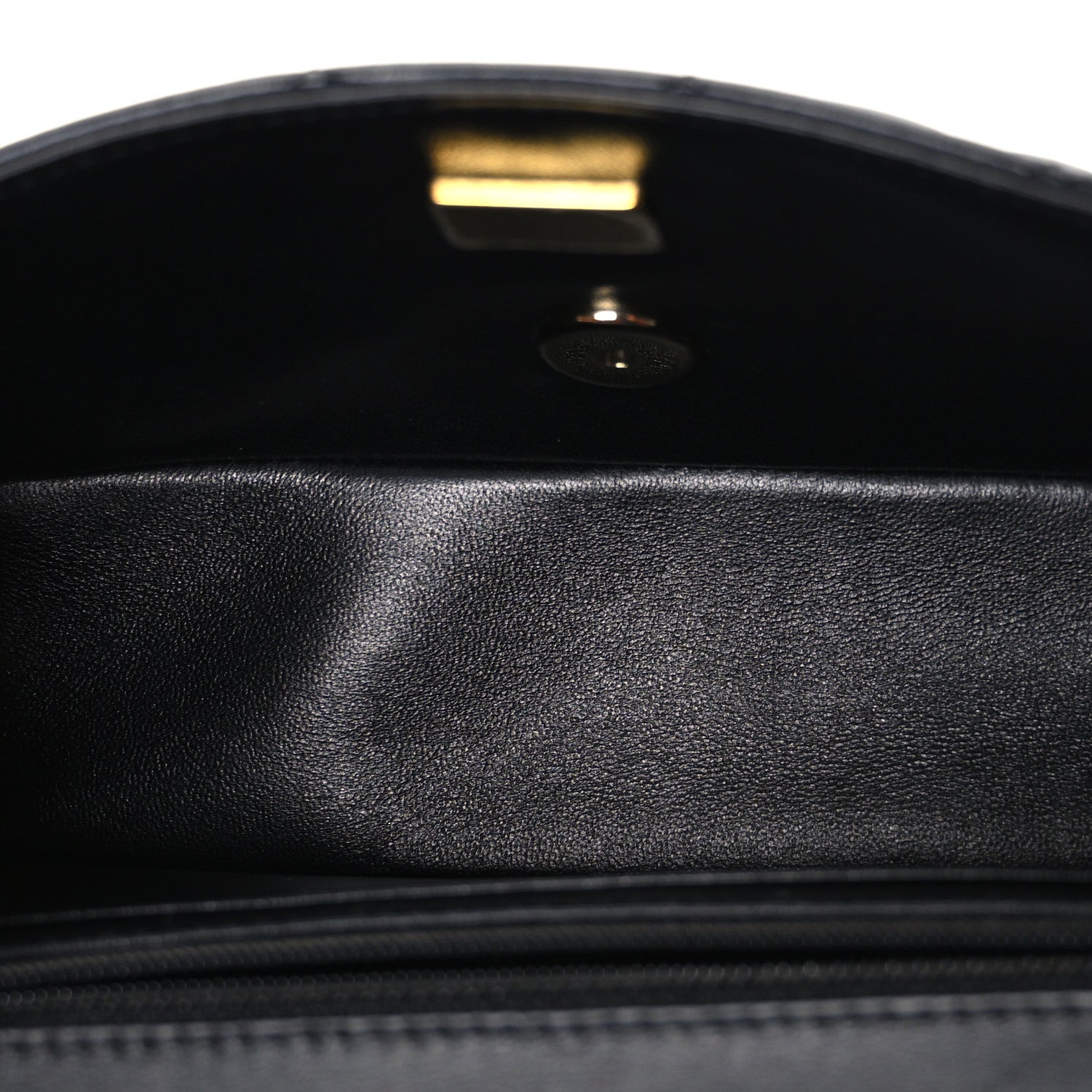 Chanel Lambskin Quilted Hollywood Charms Mini Rectangular Flap Black 5 of 10