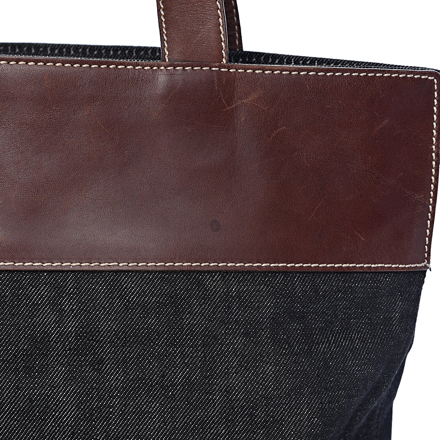 Chanel Denim Calfskin CC Tote 15 of 15