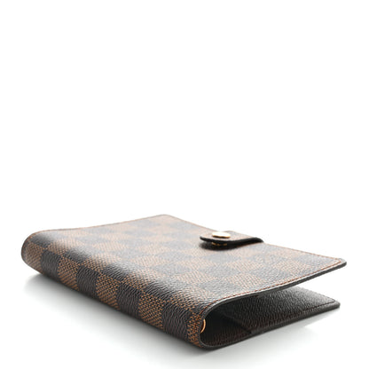 Louis Vuitton Damier Ebene Small Ring Agenda Cover 4 of 9