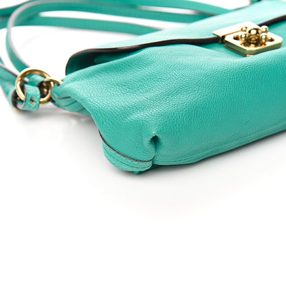 Chloe Goatskin Elsie Crossbody Bag Jade Green 9 of 11