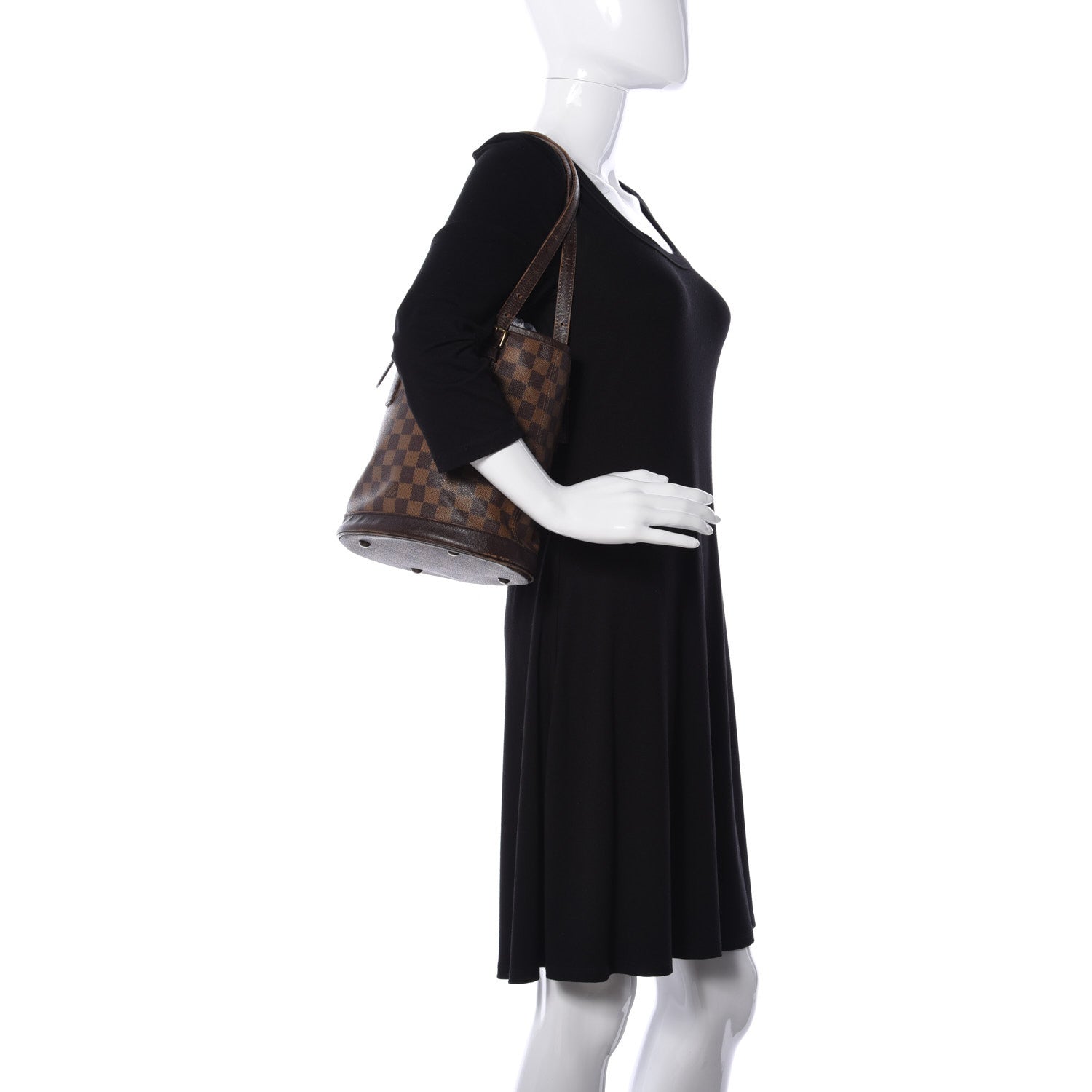 Louis Vuitton Damier Ebene Marais Bucket 23 2 of 9