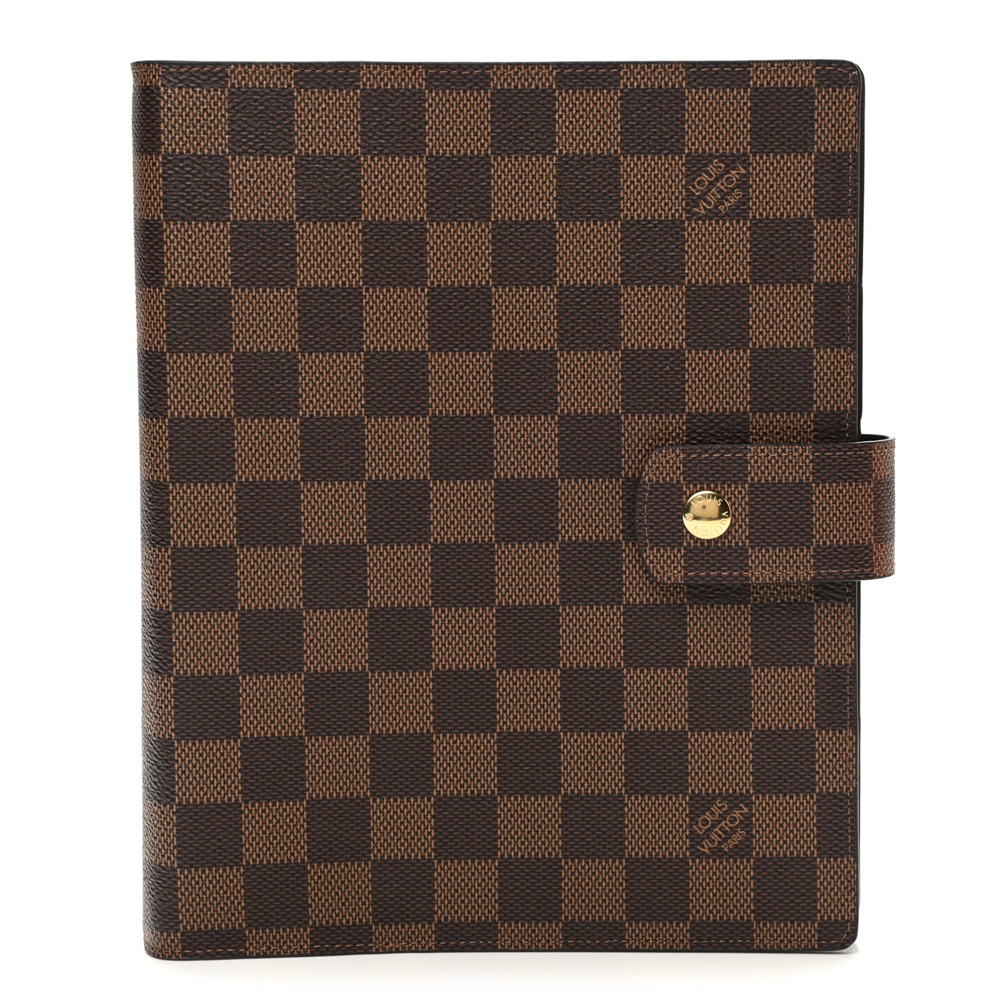 Damier Ebene Large Ring Agenda Cover