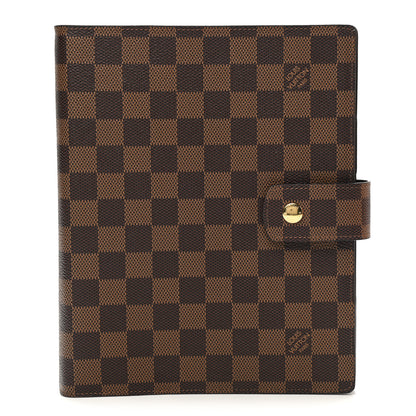 Louis Vuitton Damier Ebene Large Ring Agenda Cover 1 of 7