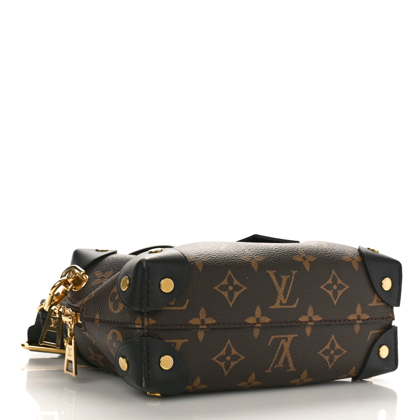 Monogram Petite Malle Souple Black