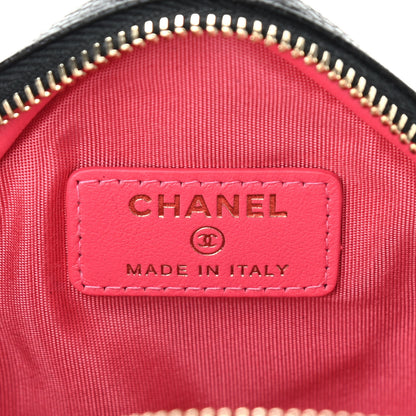 Chanel Caviar Quilted Coin Purse Belt Bag Black 6 of 9