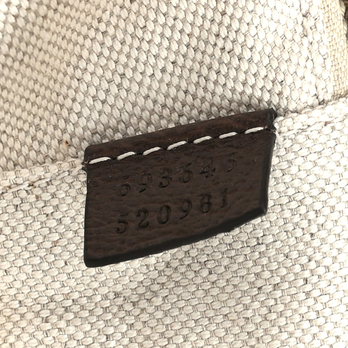 Monogram Jumbo GG Textured Dollar Calfskin Web Small Savoy Cabin Trolley Camel Ebony New Acero