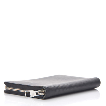 Louis Vuitton Epi Zippy Organizer Wallet Black 4 of 7