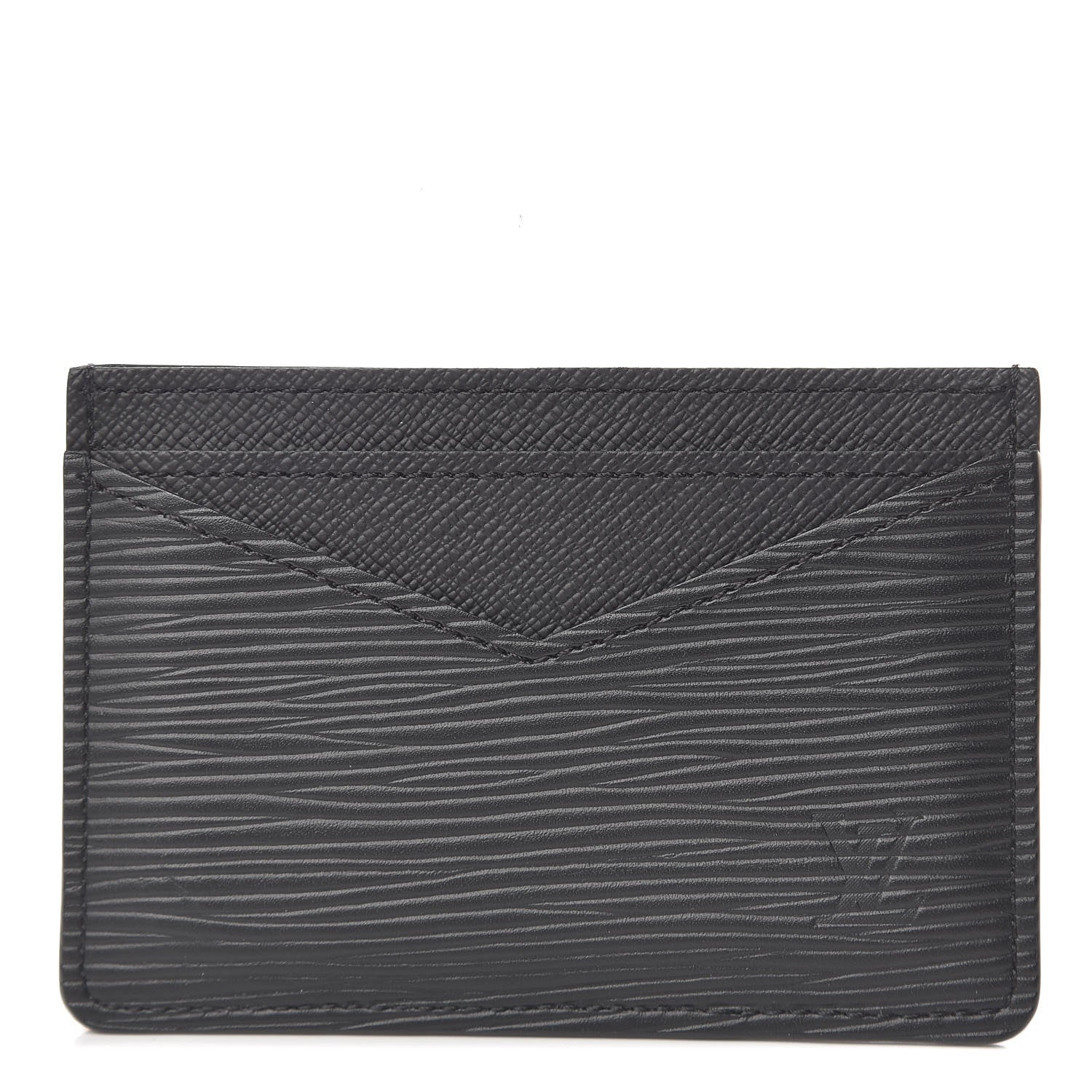 Louis Vuitton Epi Neo Porte-Cartes Card Holder Black 1 of 7