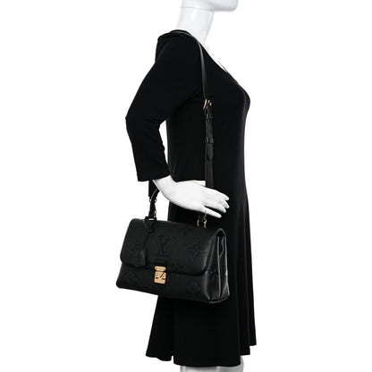 Louis Vuitton Empreinte Monogram Giant Madeleine MM Black 2 of 9