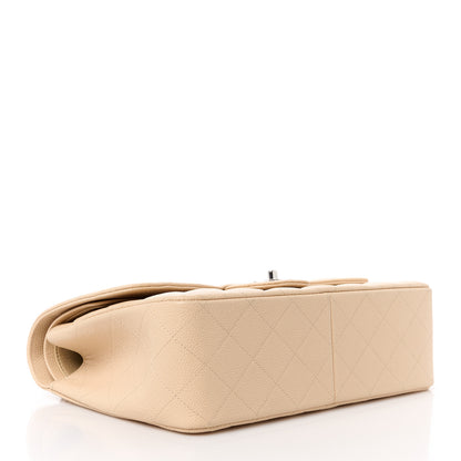 Chanel Caviar Quilted Jumbo Double Flap Beige Clair 4 of 12