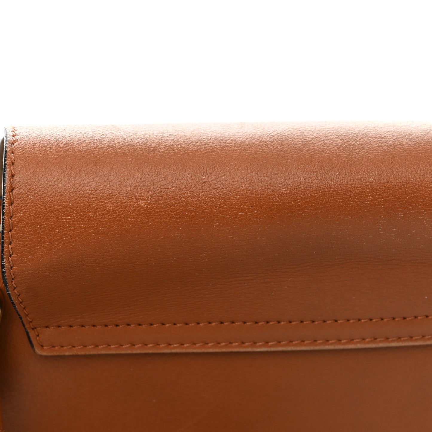 Calfskin Small Hudson Fringe Shoulder Bag Caramel