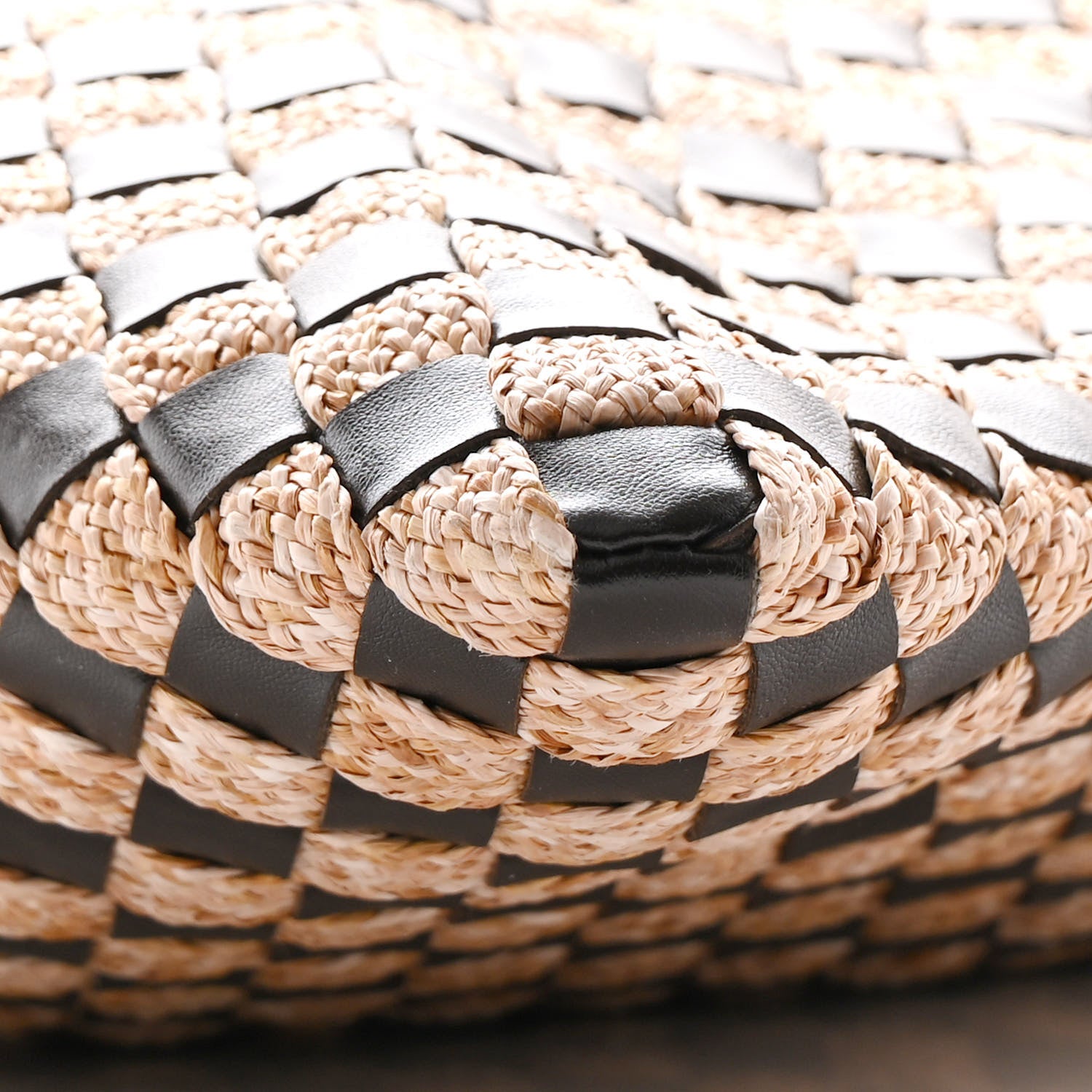 Bottega Veneta Nappa Raffia Intrecciato Large Hop Fondant Natural 10 of 10