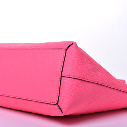 Burberry Grainy Calfskin Remington Tote Neon Pink 9 of 9