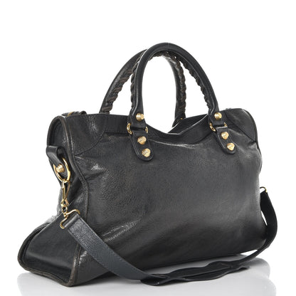 Balenciaga Agneau Giant 12 Gold Hardware City Anthracite 4 of 12