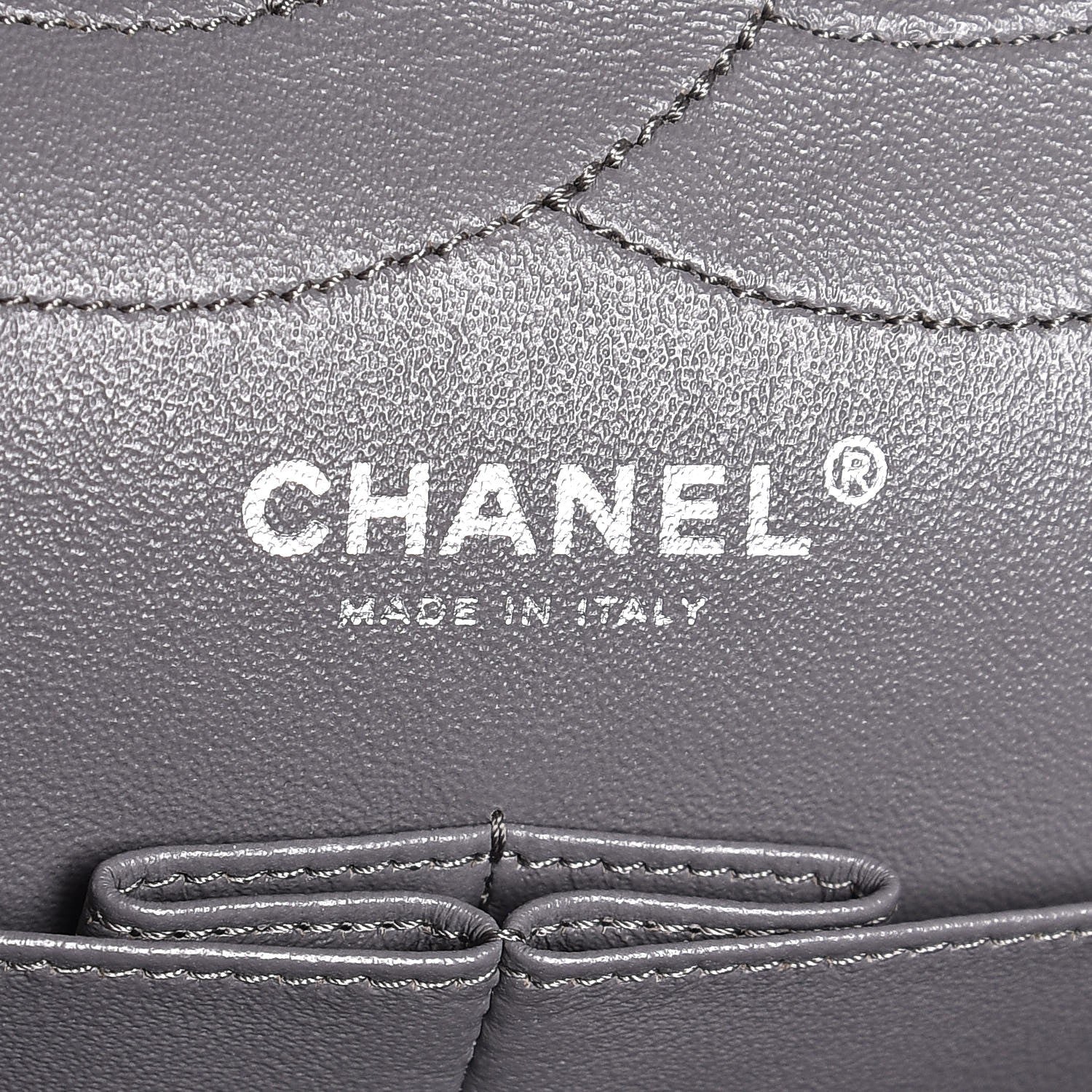 Chanel Aged Calfskin Quilted 2.55 Reissue 227 Flap Grey 6 of 7