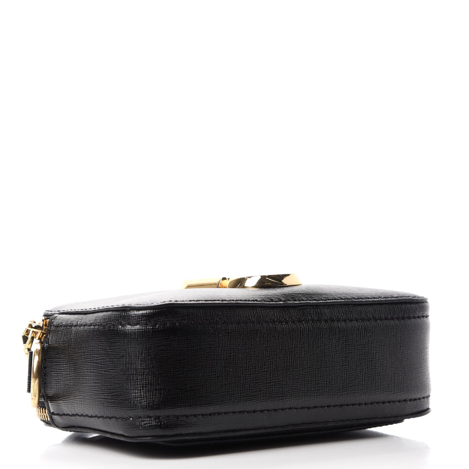 Marc Jacobs Saffiano Small Snapshot Camera Bag Black 4 of 10