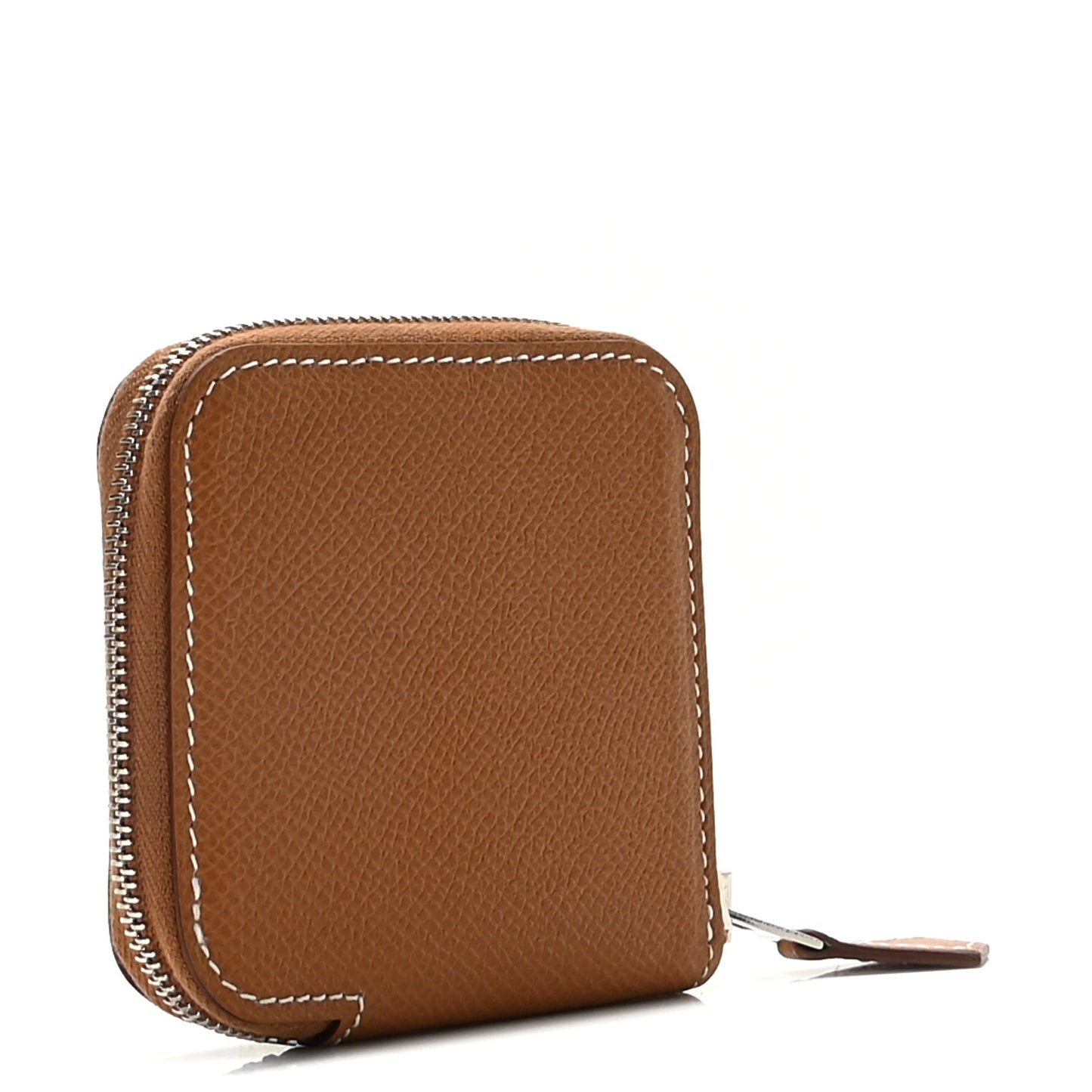 Epsom Silk'In Coin Purse Gold Bleu Navy Beige