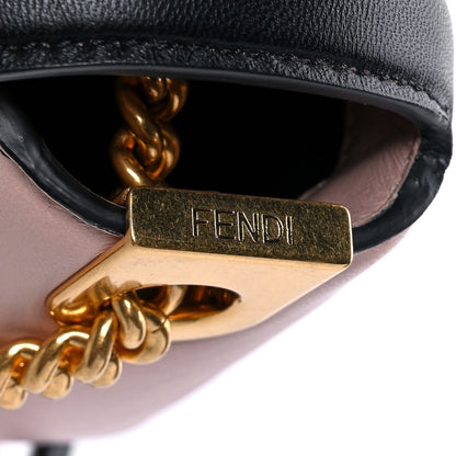Fendi Nappa Apolo Bi-Color Chain Baguette Rosa Quarzo Black 11 of 13