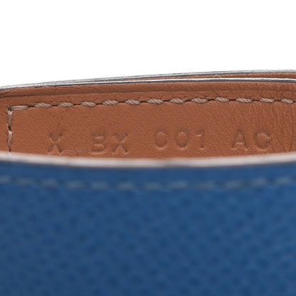 Hermes Epsom Creneau Bracelet S Bleu Izmir 4 of 8