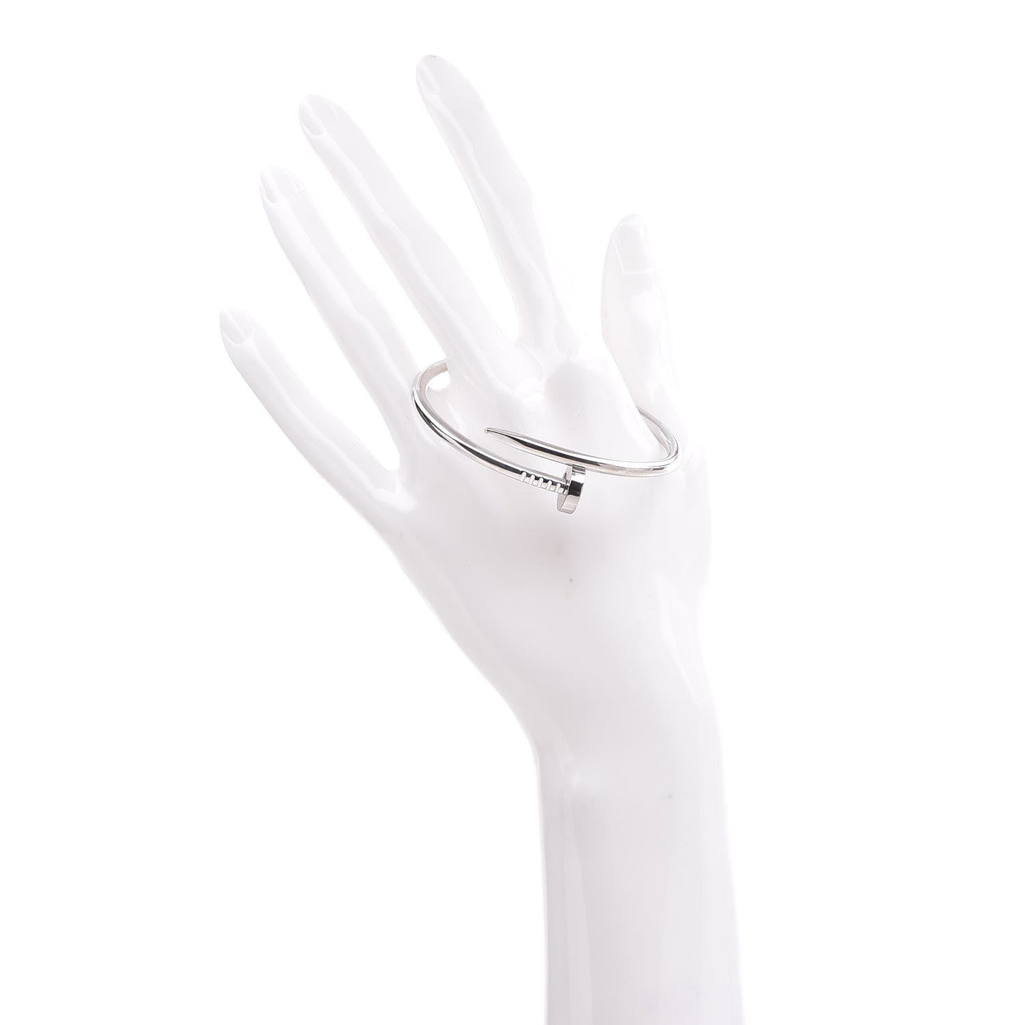 18K White Gold Juste Un Clou Bracelet 16